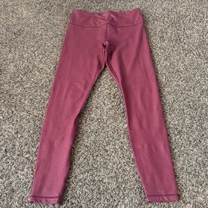 Zyia Active Maroon Shine Leggings size 6-8